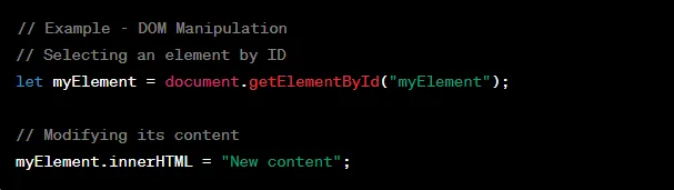 DOM Manipulation in JavaScript
