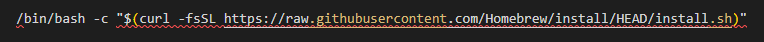 Install Homebrew