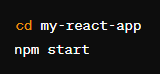 Running Your React App
